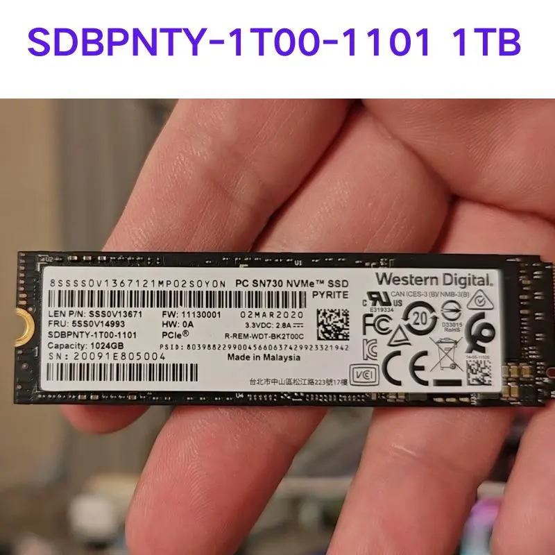 Second hand test OK SDBPNTY-1T00-1101 1TB Solid State Drive