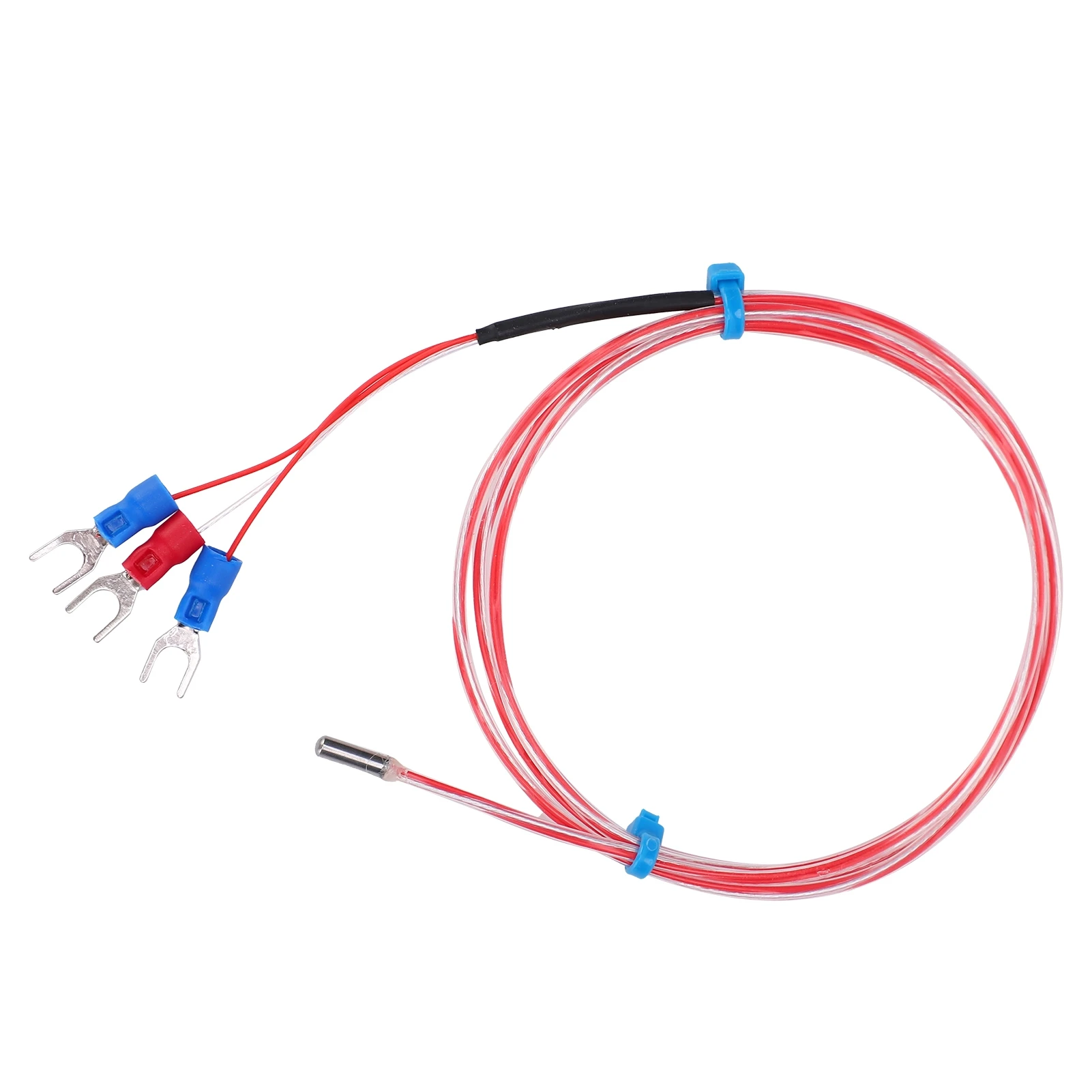 

PT100 Waterproof Temperature Sensor 3 X 20mm Thermistor Temperature Probe 50 to +300℃