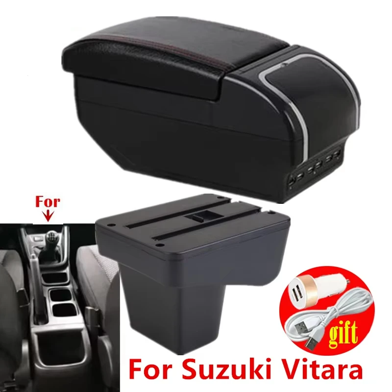 

Car central armrest box For Suzuki Vitara Armrest Box For Suzuki Vitara Car Armrest box Central Storage box Dedicated Retrofit