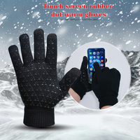 Non-slip Touchscreen Warm Gloves Men Women Outdoor Work Cycling Driving Cold Protection Finger Glove Windproof Winter Ski Glove