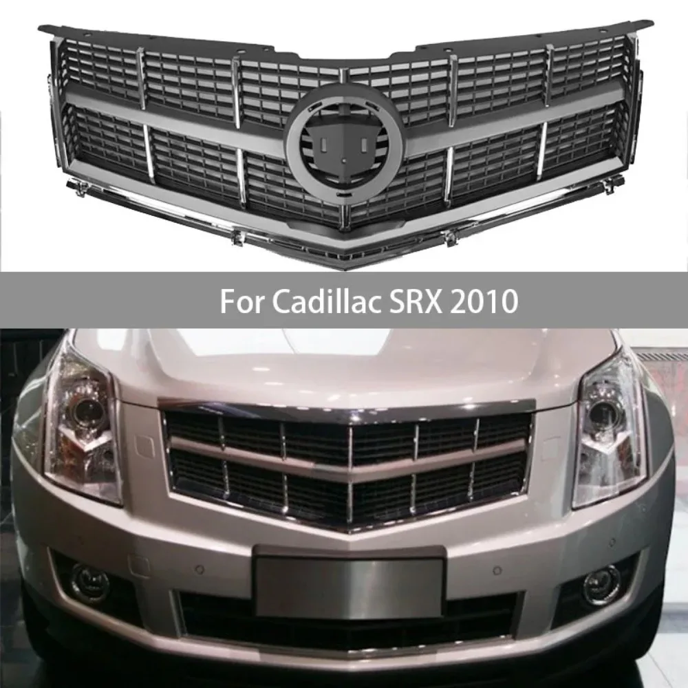 

For Cadillac SRX 2010-2012 Racing Grille Front Bumper Grill Body Kit Accessories
