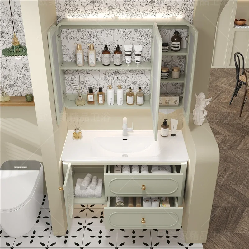Ty Modern Skincare Cupboard Decorations Luxury Partitions Space Saver Display Bathroom Cabinet Toilet Gabinete Trendy Furniture