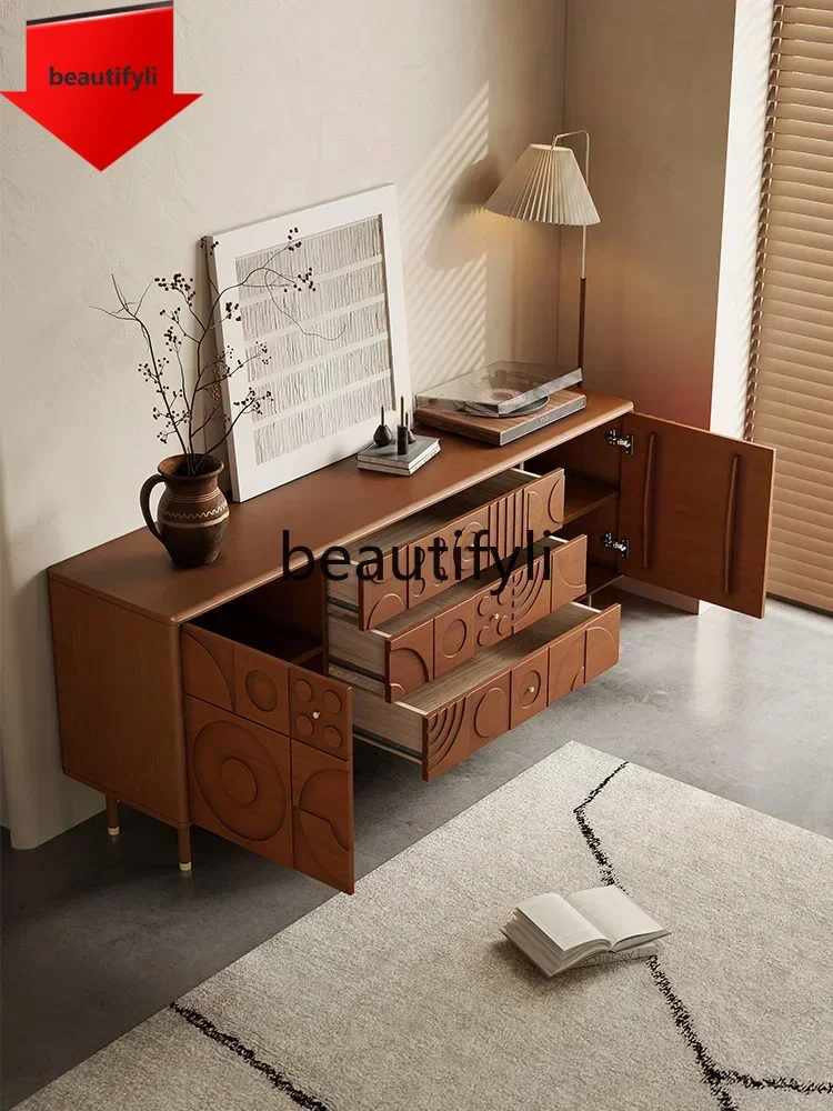 

02, дизайнерское искусство, средневековый стиль, обеденный боковой шкаф, простой входной шкаф в скандинавском стиле, шкаф для хранения из самшита