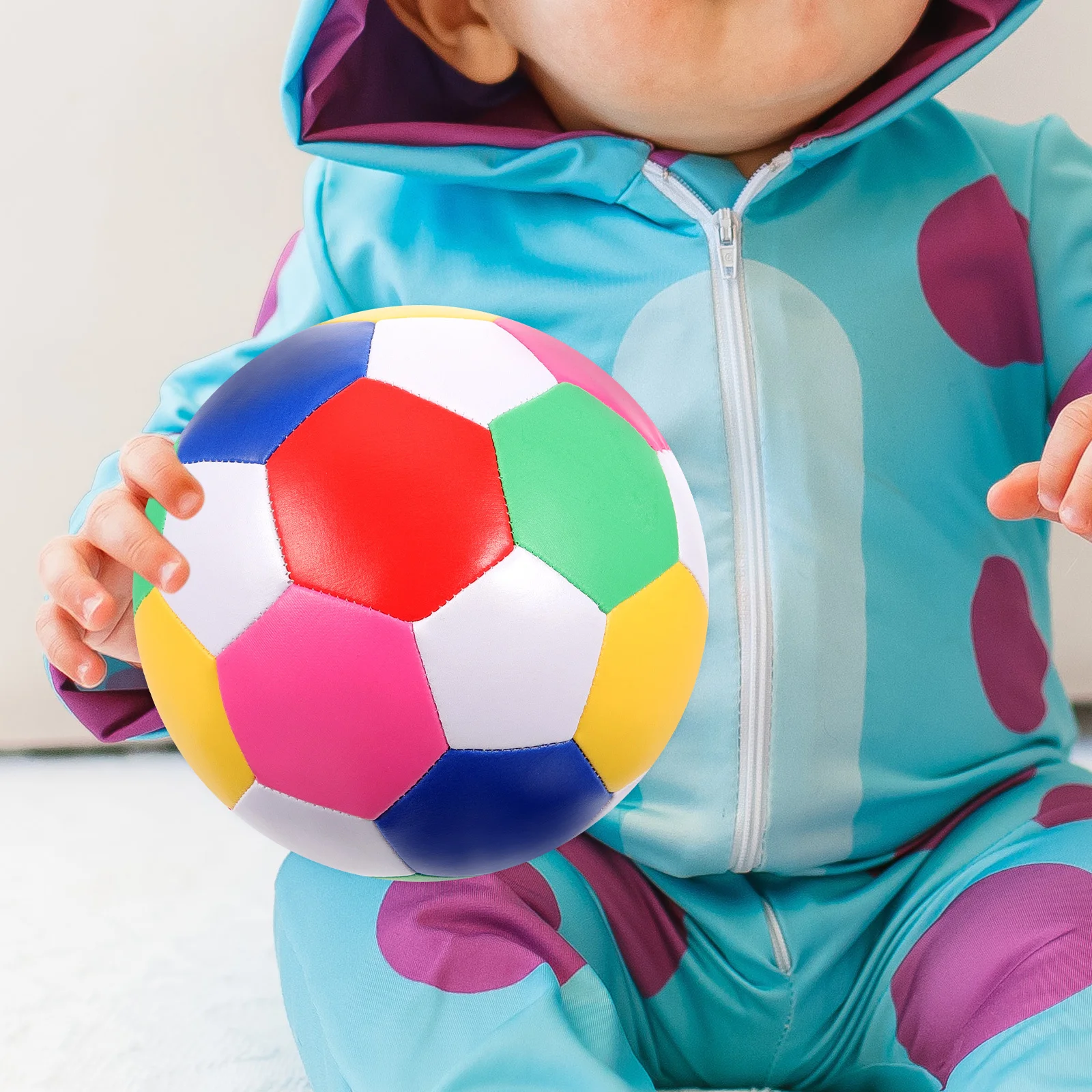 Soccer Ball For Kids Lightweight Durable Bouncy Football Football For Kids Toddler Indoor Outdoor Sports Play Ball