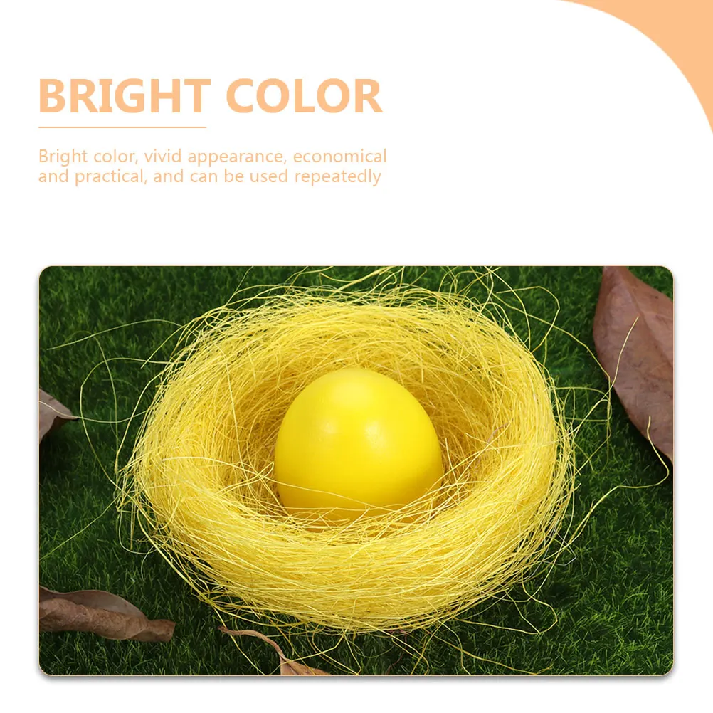 

20 Pcs Bird's Nest Plate Decoration Nests for Birds Home Pigeon