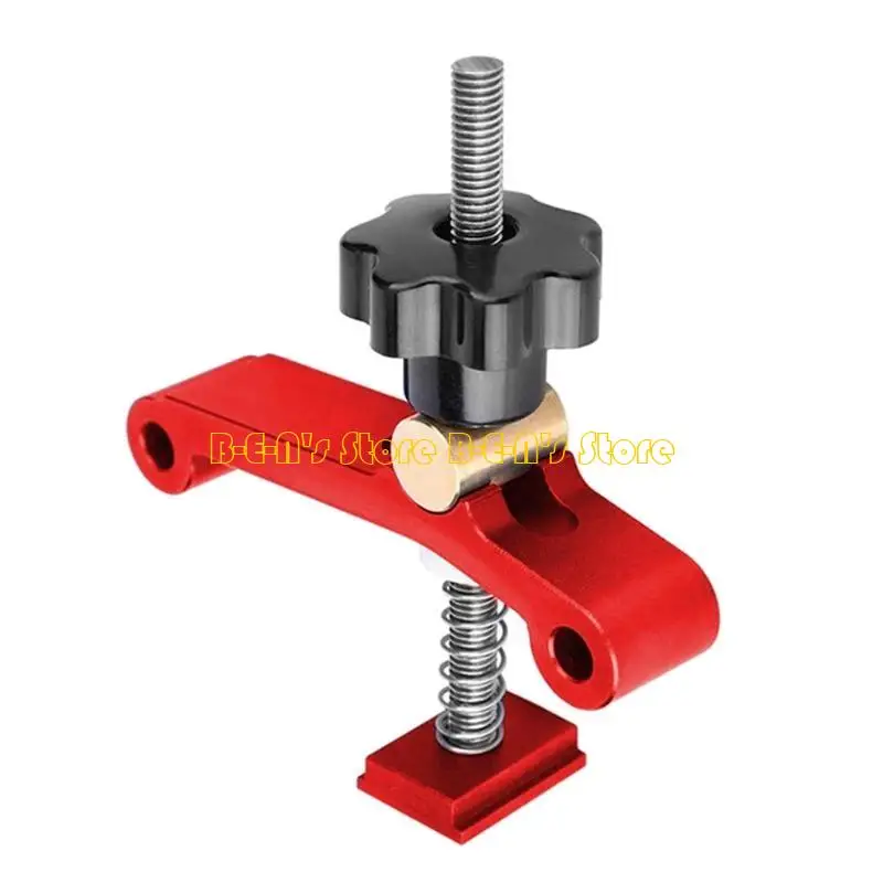 Y1AD Miter Track Clamping Blocks Plate Hold Down Clamps For Woodworking Table