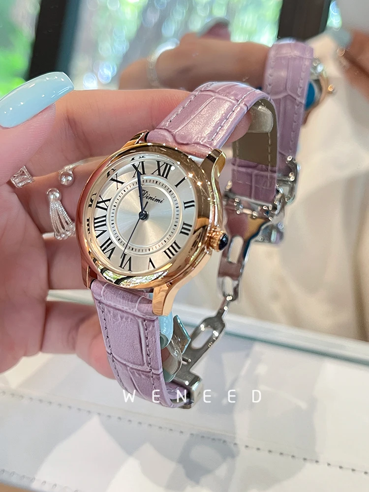 

Fashion watches for women light luxury2025new style simple retro temperament highvalue ladies' watches, ladies' designer watches