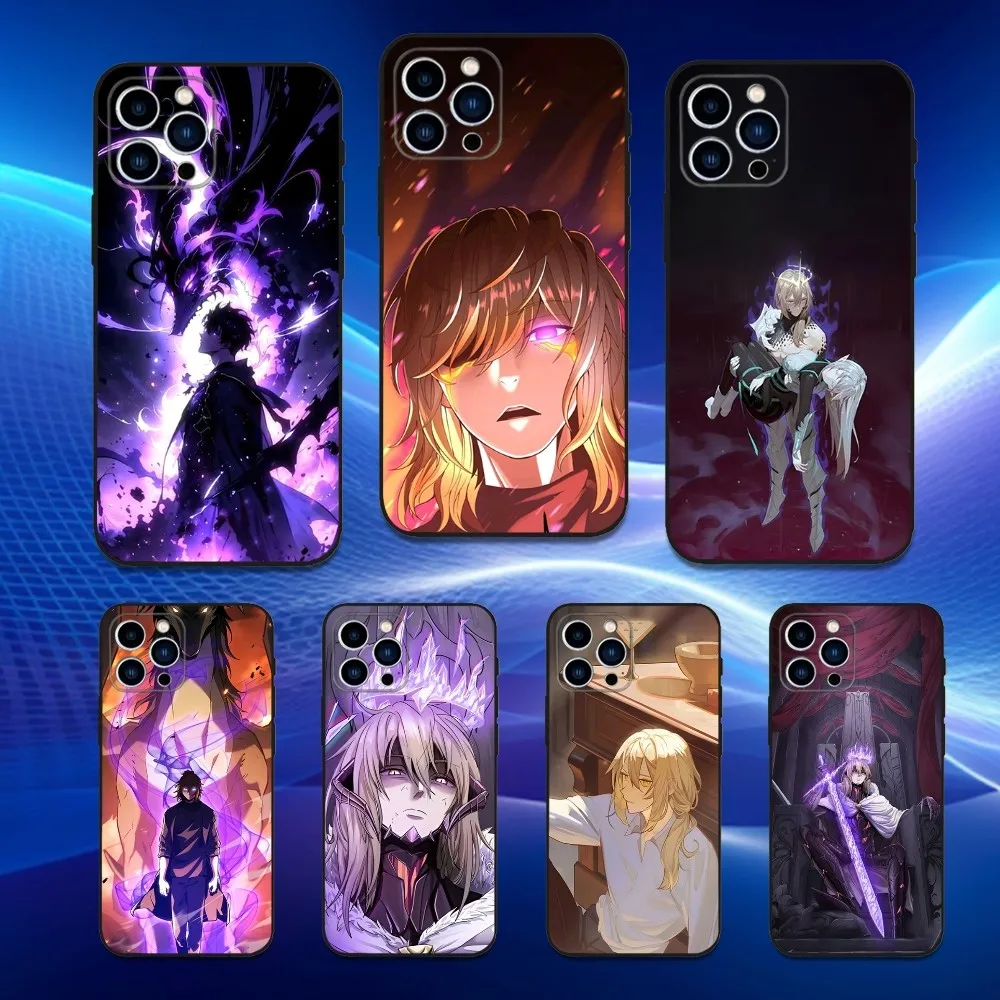 The Beginning After End Phone Case For iPhone 16,15,14,13,12,11 Plus,Pro Max,XS,X,XR,SE,Mini,8,7,Soft Silicone Black Cover