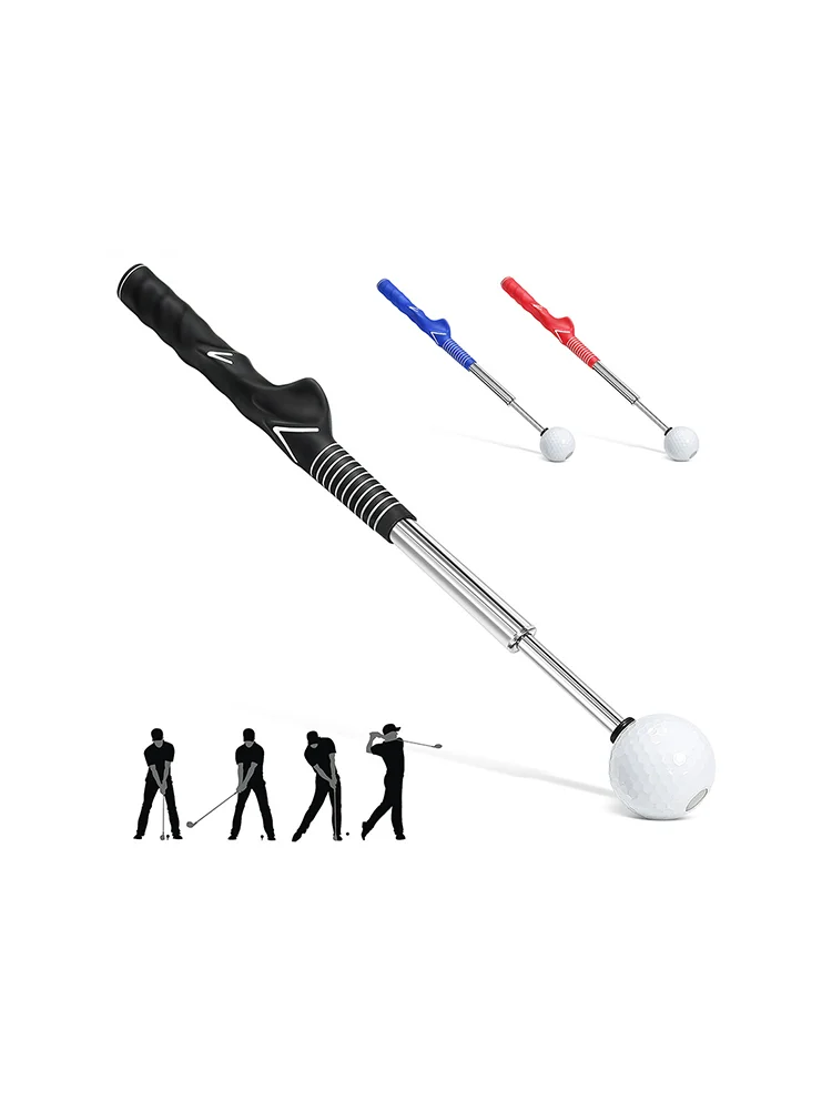 Wielokolorowy, wysuwany trener golfa - Superior Golf Training Aid, trening siły i rytmu dla lepszej strzały — zdjęcie 2