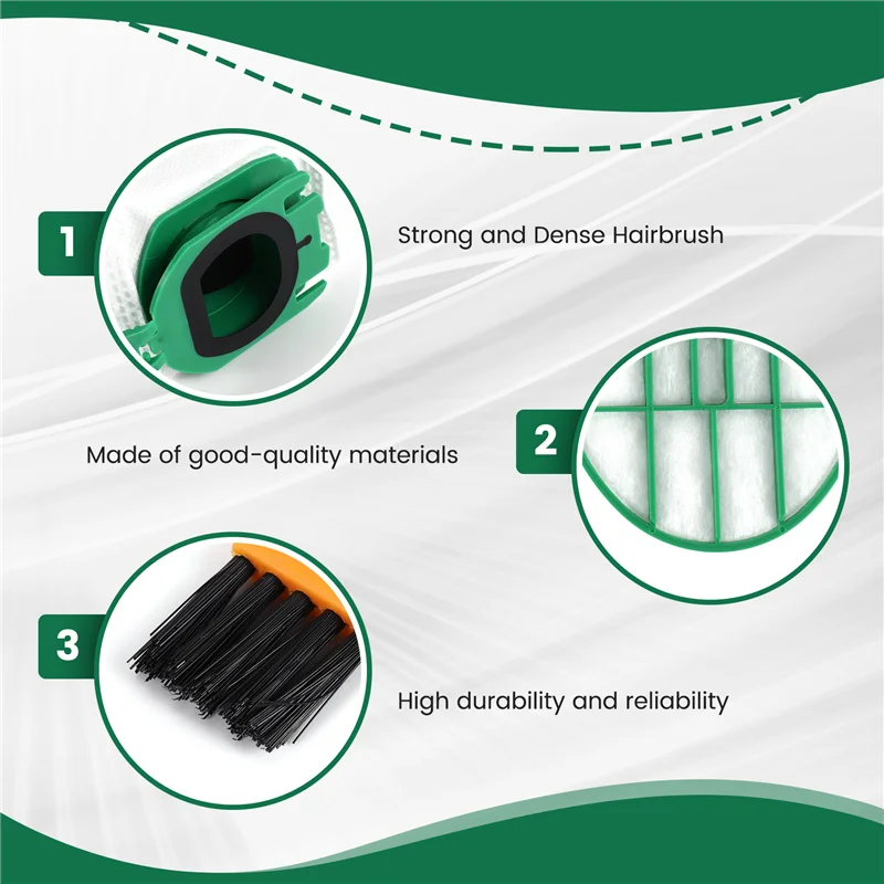 Мешок для пылесоса Vorwerk Kobold VB100 FP100 VB 100 FP 100, мешок для пыли Filtersa83x