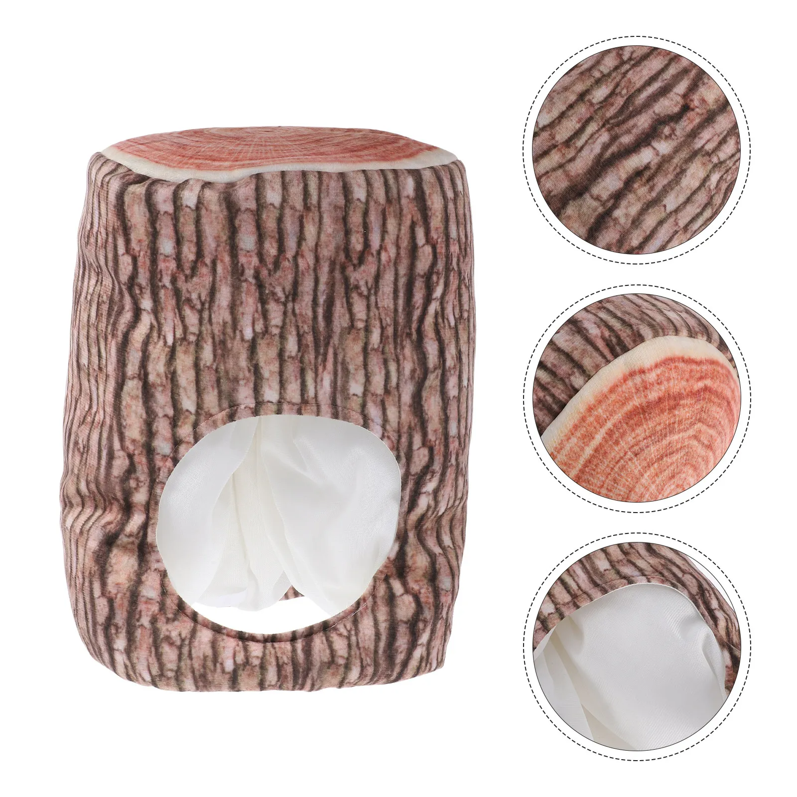 

1 шт. Костюм-шляпа в виде пня дерева, мягкий, удобный, забавный головной убор для вечеринок, фотосессий, выступлений, декораций на Хэллоуин и Рождество