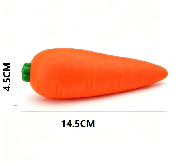 Flour Carrot Stretch Squeeze Toy Weiches Elastisches Stressabbau-Fidget-Drückspielzeug Musikfreisetzungs-Spielzeug Sensorische Entspannung für Erwachsene – Detail 10