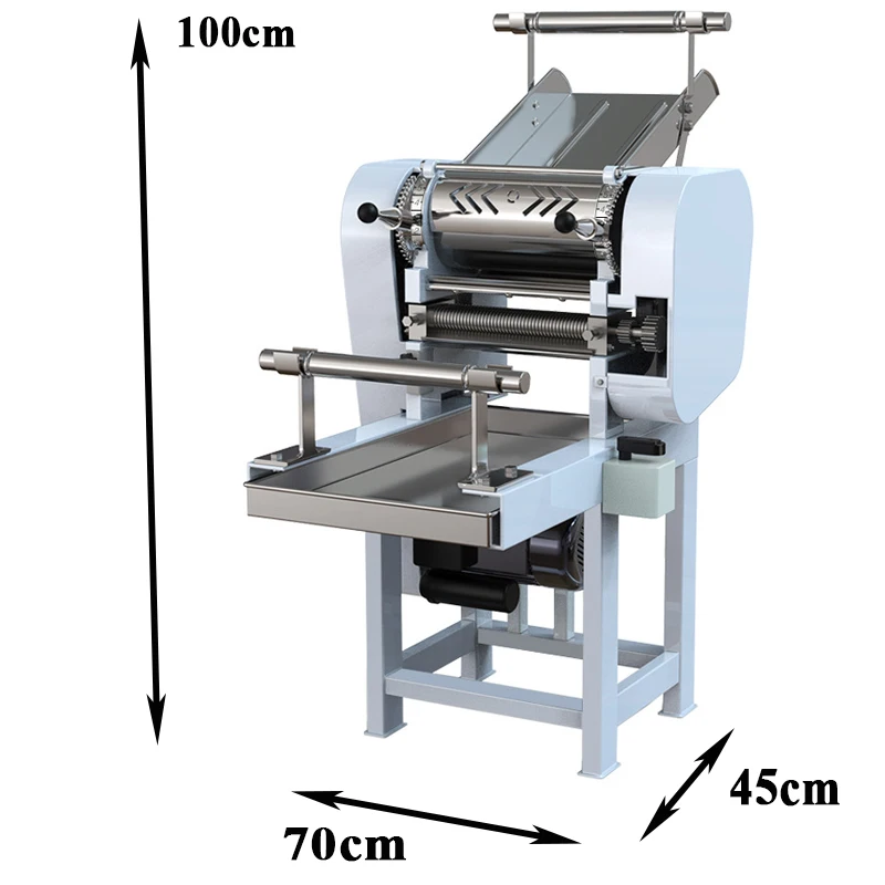 صانعة النودلز أوتوماتيكية متعددة الوظائف لقطع العجين المتكاملة الكهربائية الكبيرة ماكينة صنع المكرونة الطازجة #6