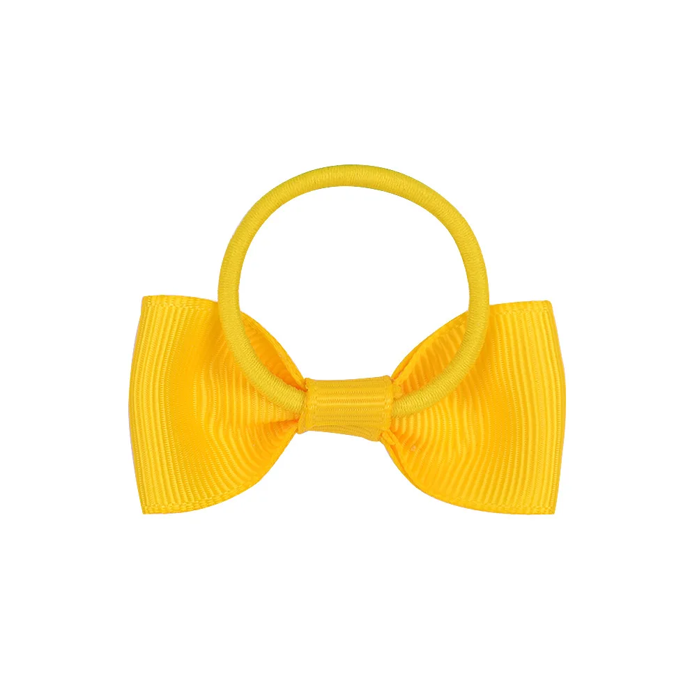 ربطات شعر على شكل فيونكة بلون سادة بتصميم جديد - ربطات شعر عصرية متعددة الاستخدامات مستوحاة من HyunA