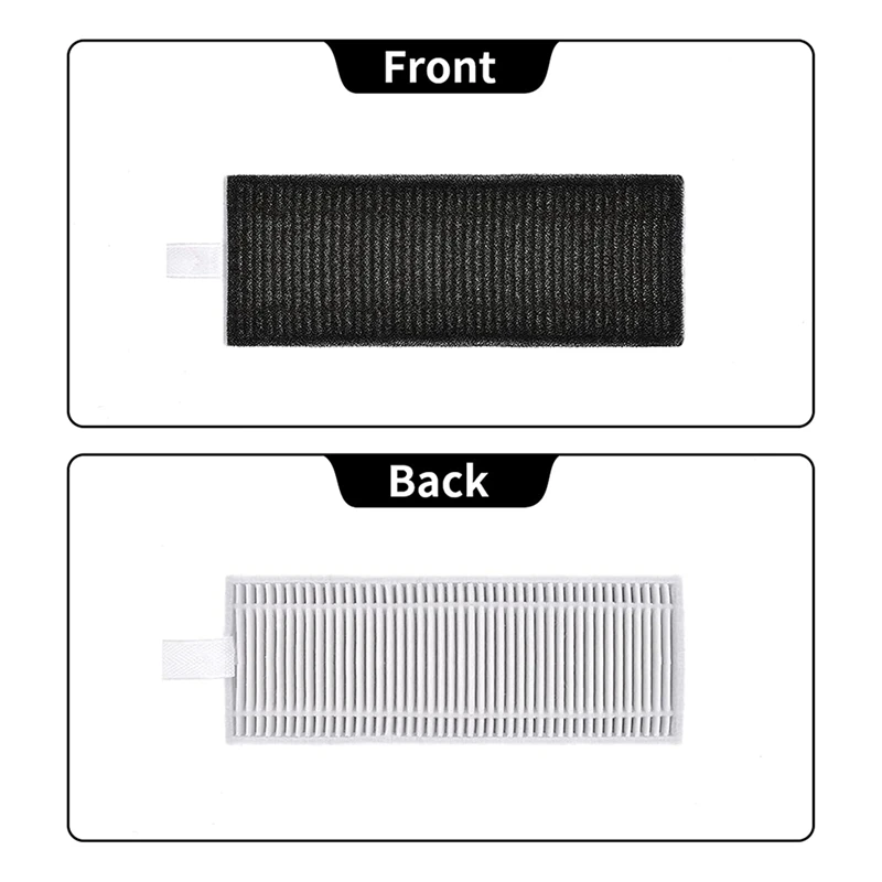 14 Chiếc Máy Hút Bụi Bộ Phụ Kiện Cho Ecovacs DEEBOT N9 + Yeedi K10 Yeedi Cây Lau Nhà Ga Tự Làm Sạch Robot