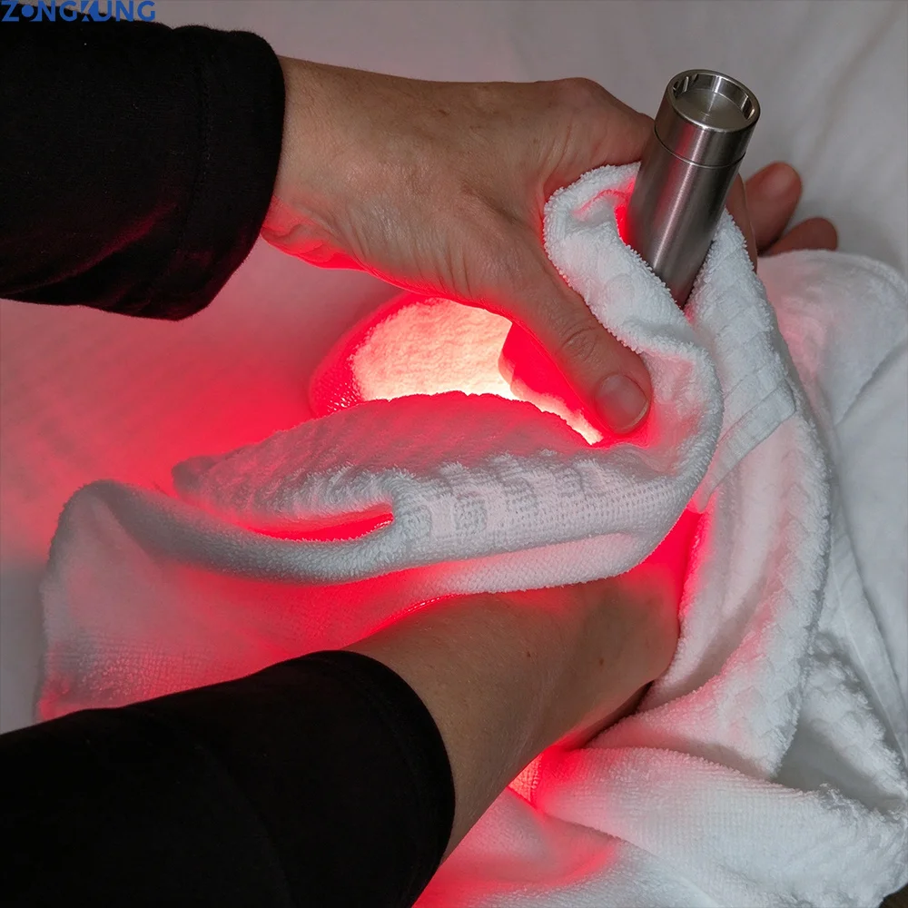 Near Infrared Phototherapy Device for Tissue Pain and Inflammation Repair Cold Laser Physiotherapy