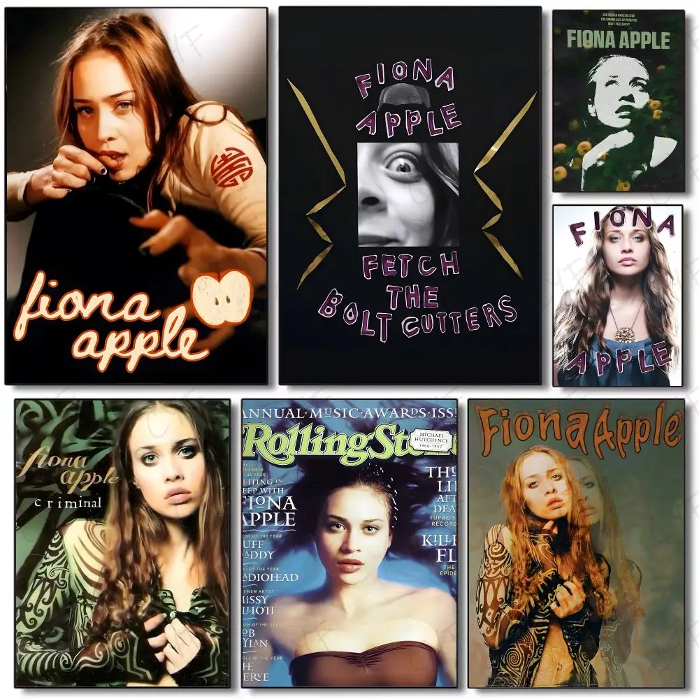 Musician Folk Fiona Apple Poster Painting Wall Art Mural for Living Room Home Decor and Gifts