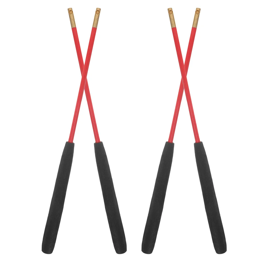

Chinese Diabolo Sticks Solid Fiberglass Rods Non-Slip Handle Copper Head For Juggling Fitness Outdoor Acrobatics Equipment