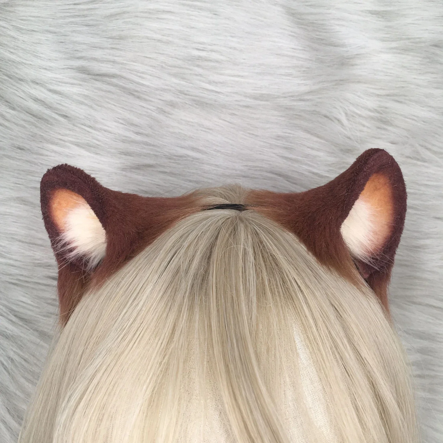 

Ручная работа, косплей, головные уборы с коричневыми медвежьими ушками, имитация зверя, животные, обруч для волос, Лолита, Хэллоуин, Рождественская игра, реквизит для косплея