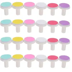 Tampons de lime à ongles pour bébé, coussretours de tête de meulage, tondeuses électriques, têtes de tondeuse, disque de papier de verre, Parker de polissage pour nouveau-né, remplacement, 20 pièces