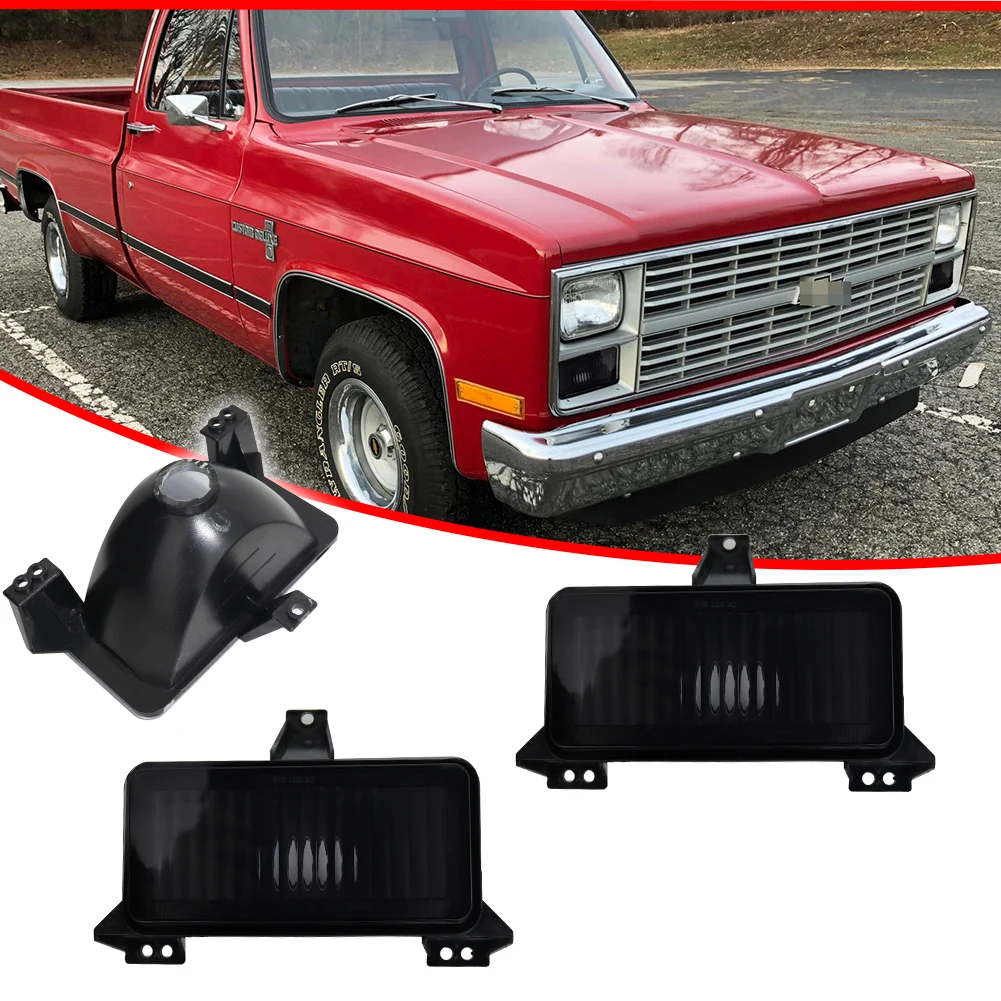 Front Bumper Turn Signal Light Housing Shells For GMC Suburban V1500 V2500 R1500 R2500 For Chevrolet Suburban V10 V20 R10 R20