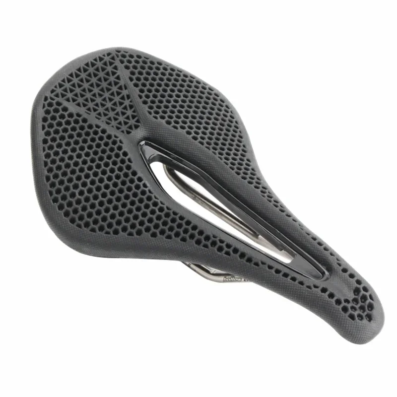 RIRO 3D Bicycle Saddle Honeycomb Bionic Structure Comfortable Cushion Wear-resistant Durable Non-slip Road Bike Accessories