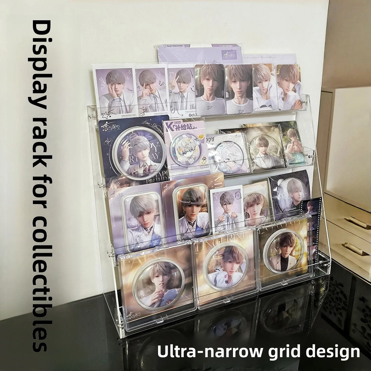 

Подставка-органайзер для ключей и крупных открыток, держатель для ценных карт, легко использовать для домашней организации