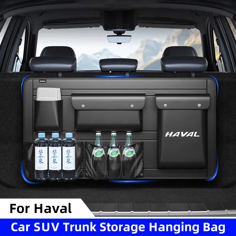 Kofferbak Organizer Opbergtas Voor Haval H3 H4 H1 H2 H5 H6 H7 H8 H9 F5 F7 SUV/MPV Auto Achterbank Opknoping Organizer Opbergtas