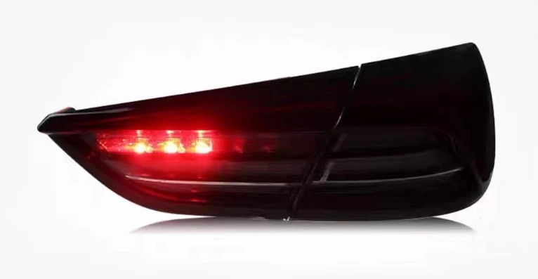 الترقية إلى 2020 نمط كامل LED الديناميكي الضوء الخلفي التوصيل والتشغيل لمازيراتي كواتروبورتي ضوء المصباح الخلفي 2013-2017 #5