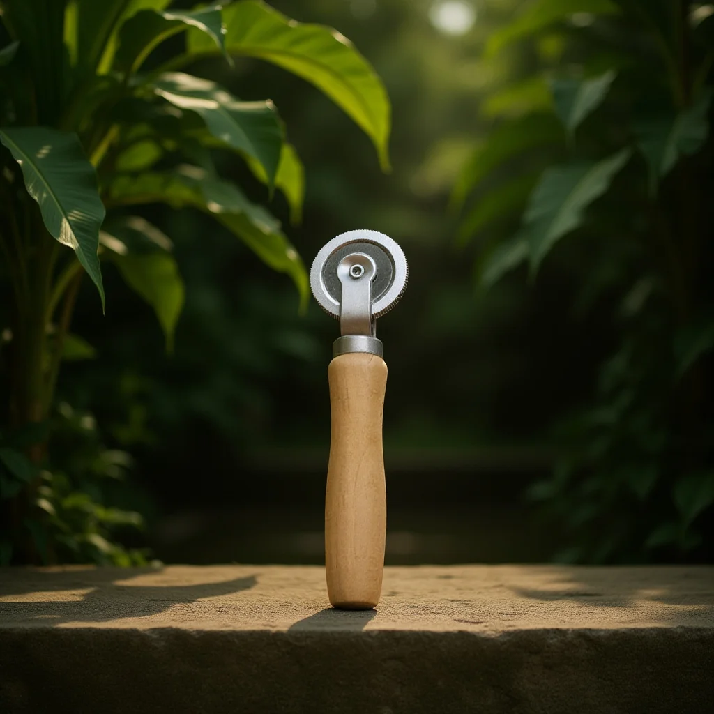 

38X5Mm Bearing Tool For Tire Repair Patch Adhesion Car Maintenance Wooden Handle Pressing Equipment Tyre Tool Type Repair