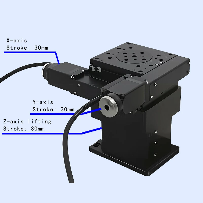 High-precision electric three-dimensional combination table PT-XYZ30M