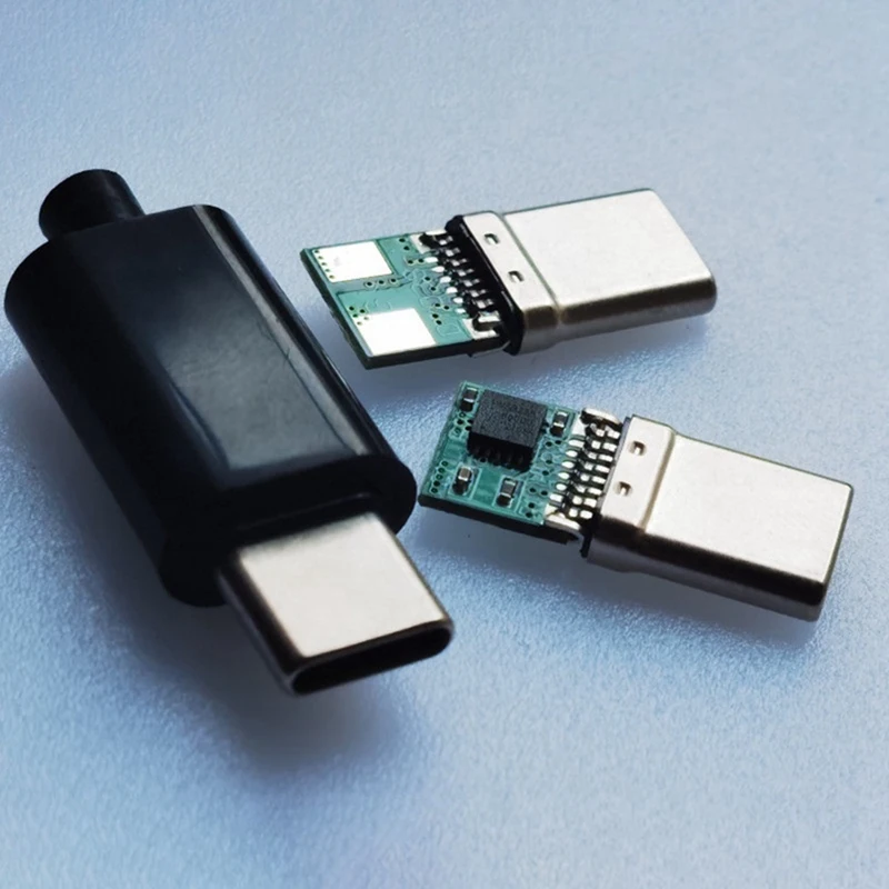 وحدة شحن سريع للوحة الطعم مع غلاف ، USB نوع-C ، موصل شحن QC4 ذكر ، 12 فولت ، PD 2 ، 47 ، العاصمة ، 10