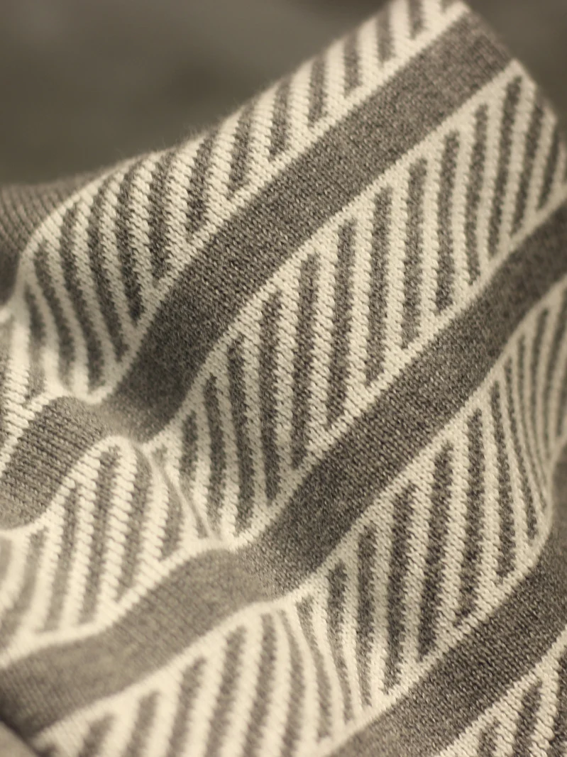 High-End Knitted Anchor Pattern round Ne Sweater Autumn Winter New Sle ex Overhead Faion Urban Sle Long Sve Wa...