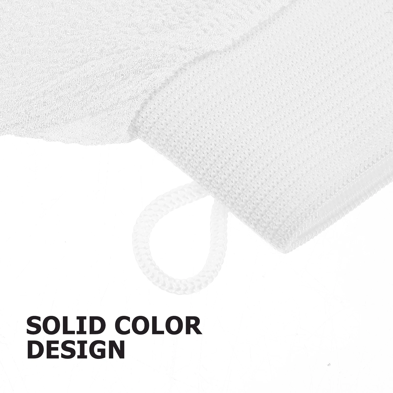 

2Pcs White Shower Bath Scrub Gloves Exfoliating Gloves Body Scrubbers Cleanser Reusable Mitts For Arms Legs Chest Back