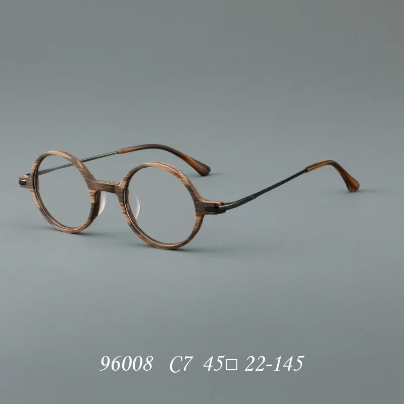 

Classic Retro Round Glasses Frame for Men Myopia Reading Eyeglasses Prescription Custom Lens Women Optical Vintage Eyewear 96008