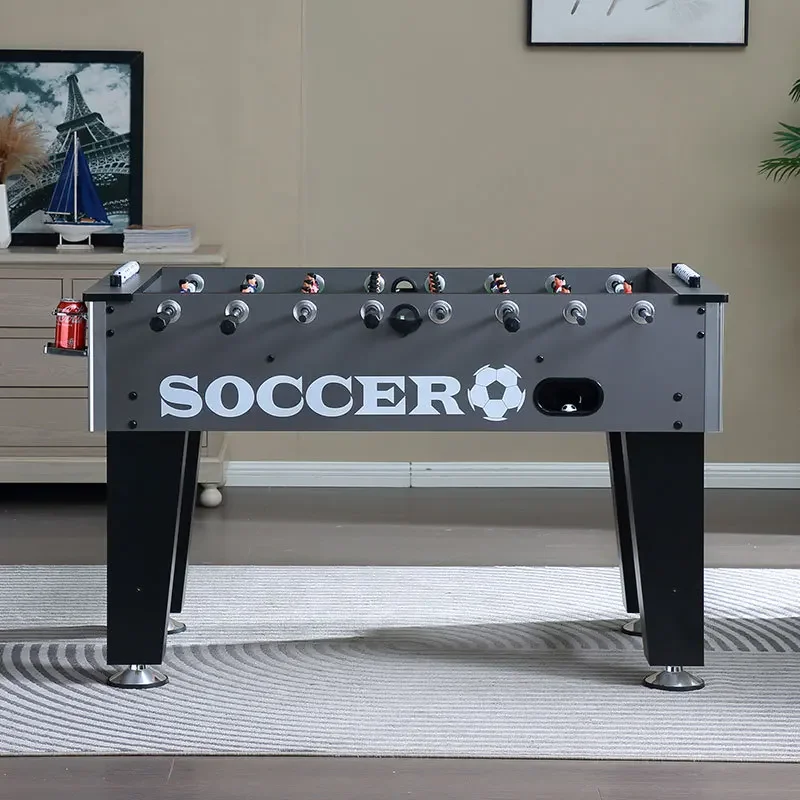 

Indoor Football Machine Large Adult Table Football Table Solid Wood Multi-Layer Board Wood Color Leisure entertainment equipment