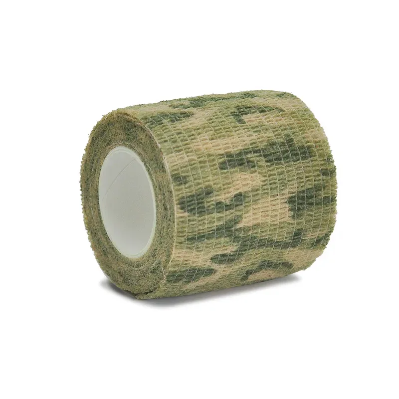 10/20 pcs grassland Elastic Outdoor Hunting Camouflage Stealth Tape Waterproof Wrap Durable Self Adhesive Elastic Bandage view 2