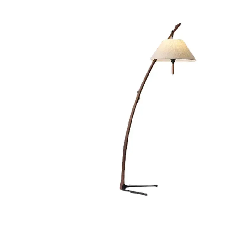 Vintage boarding hotel style art fishing retro floor lamp