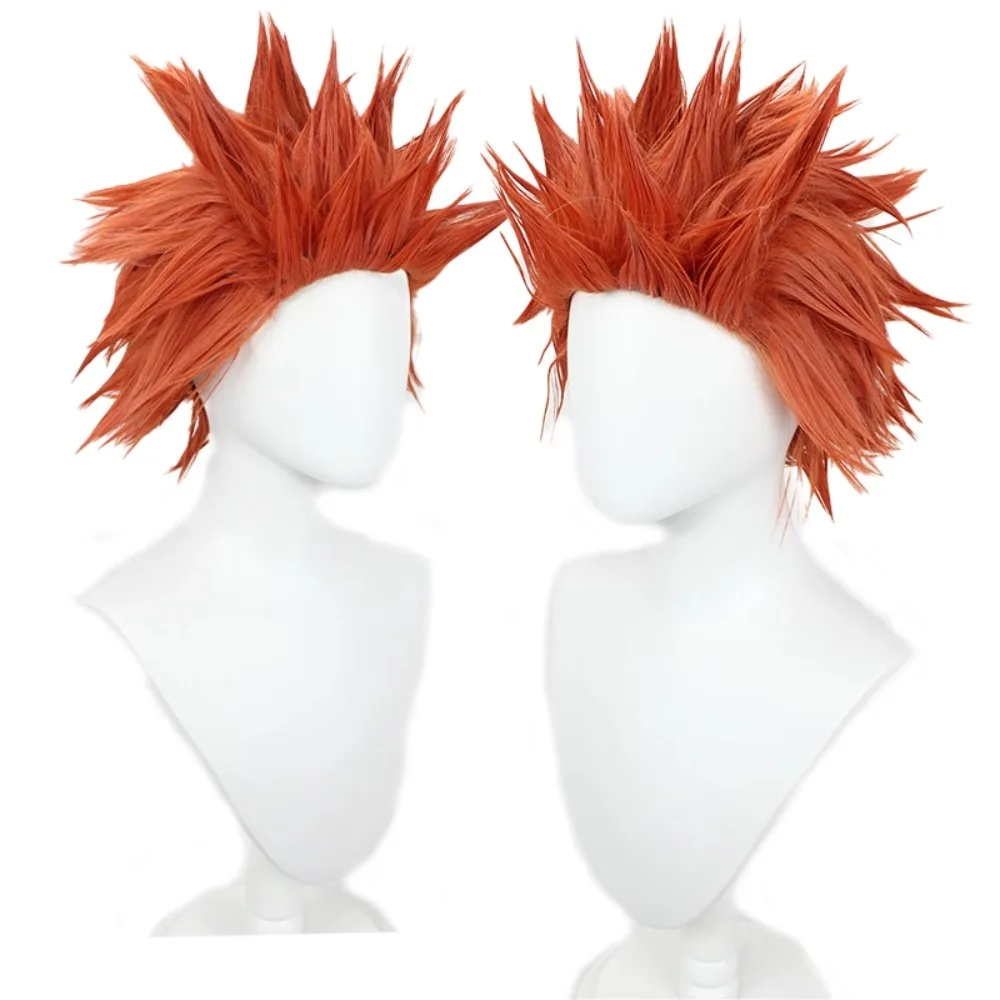 شعر مستعار كوسبلاي من Pein Six Paths Tendo برتقالي طويل شائك #2