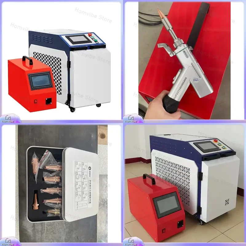

4 in 1 Portable Laser Welding Machine 1500W 2000W for Metal Welding Cutting Derusting Repair Furniture Making DIY Workshop