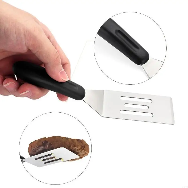 F19B Metal Turner for Serving and Flipping Beefsteaks Spatulas Tool Cooking Utensils