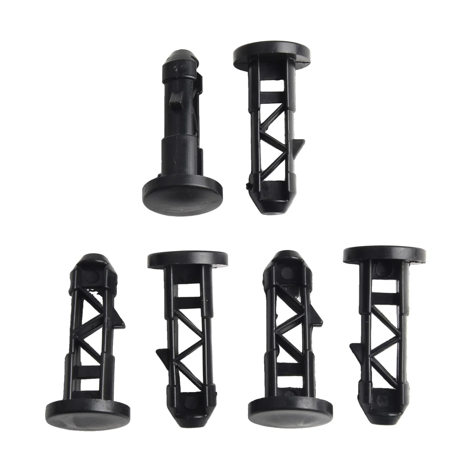 Hinge Pins for Wheelie Bin Lid Plastic Construction Measuring 67mm in Length and 31mm in Head Diameter for 240L Bins