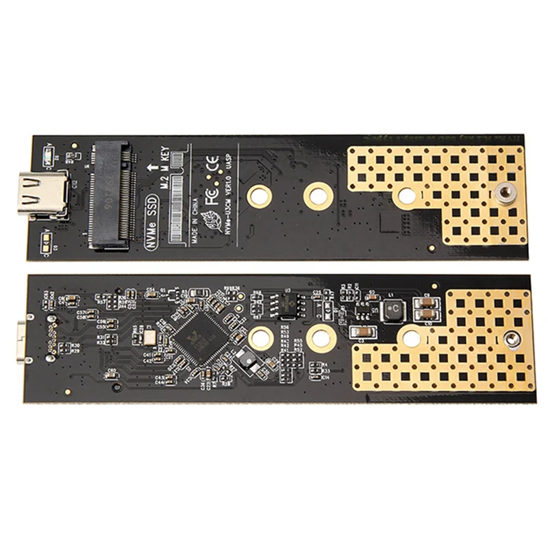 Ssd Hoesje 10Gbps Nvme Ngff M2 Ssd Hoesje Pci-e Sata Naar Usb Ssd Hoesje Voor Externe Harde Schijf M-Key & B-Key M.2 Ssd Hoesje