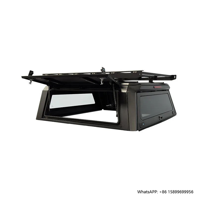 

Retractable 4WD Pickup Truck Steel Aluminum Waterproof Lightweight Hardtop Canopy Roll Design for Nissan NP300 BYD Shark 6