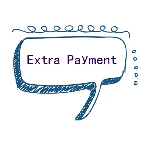 

Extra Fee and Additional Pay on Your Order