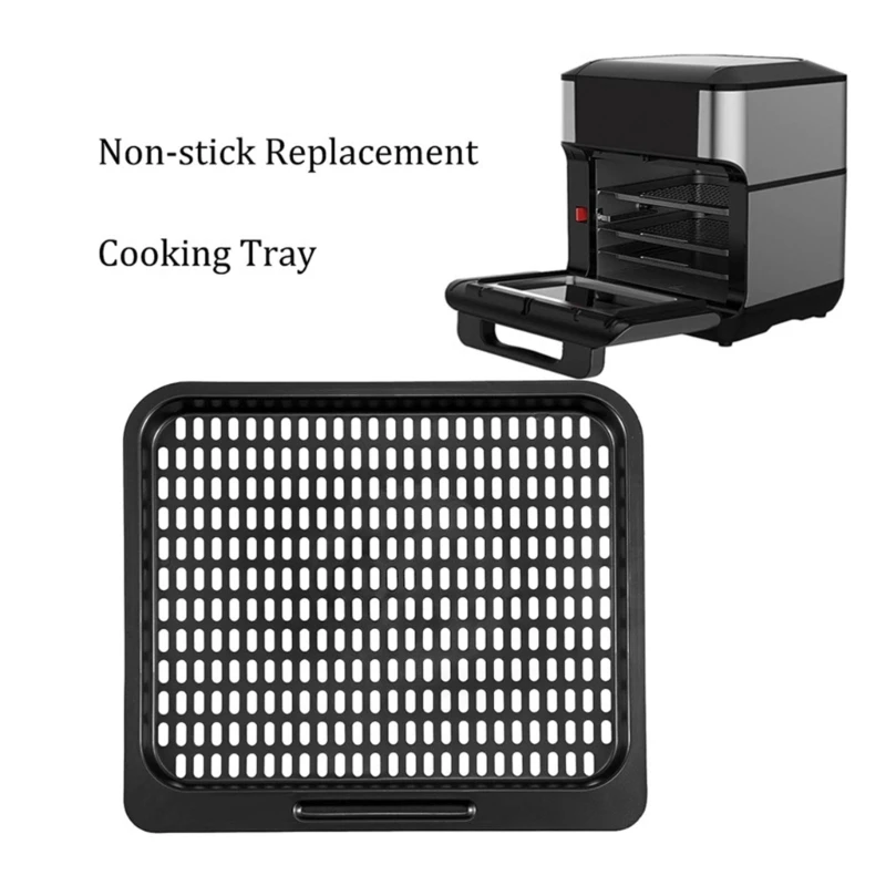 에어 프라이어 액세서리 그릴 팬 찐 보드 크리스프 플레이트 교체 그릴 프라이 팬 드롭 배송