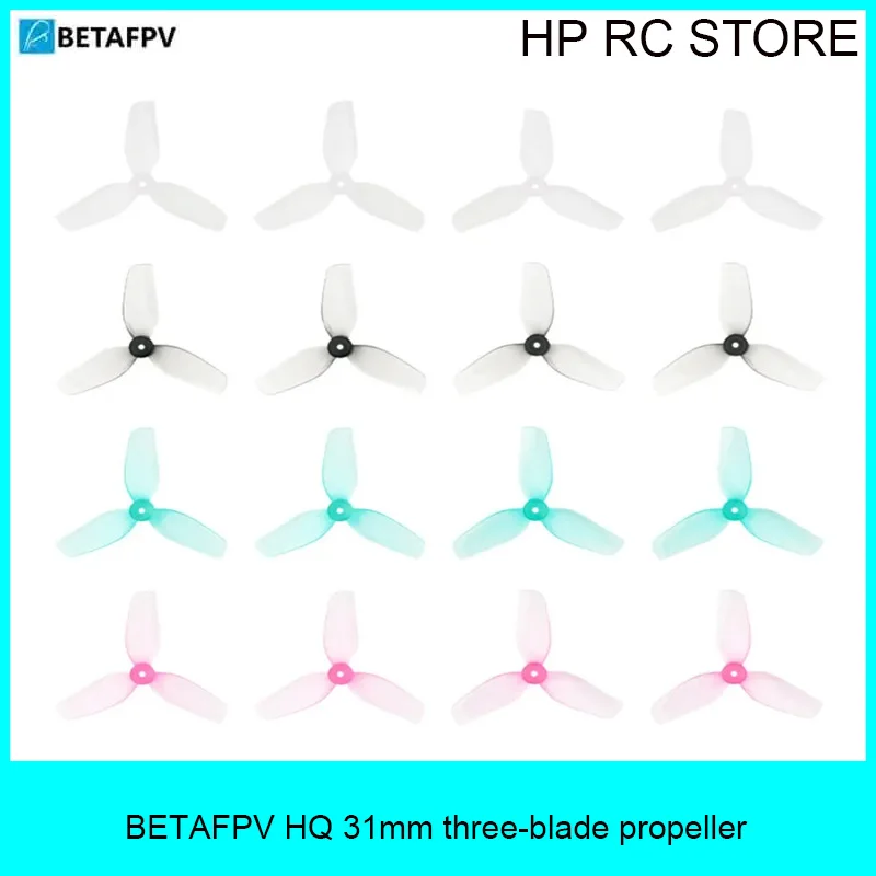 BETAFPV HQ 31mm Three-Blade Propeller 1.0 Aperture Drone Prop For FPV Spare Air65 Tinywhoop Brushless Quadcopter Accessories