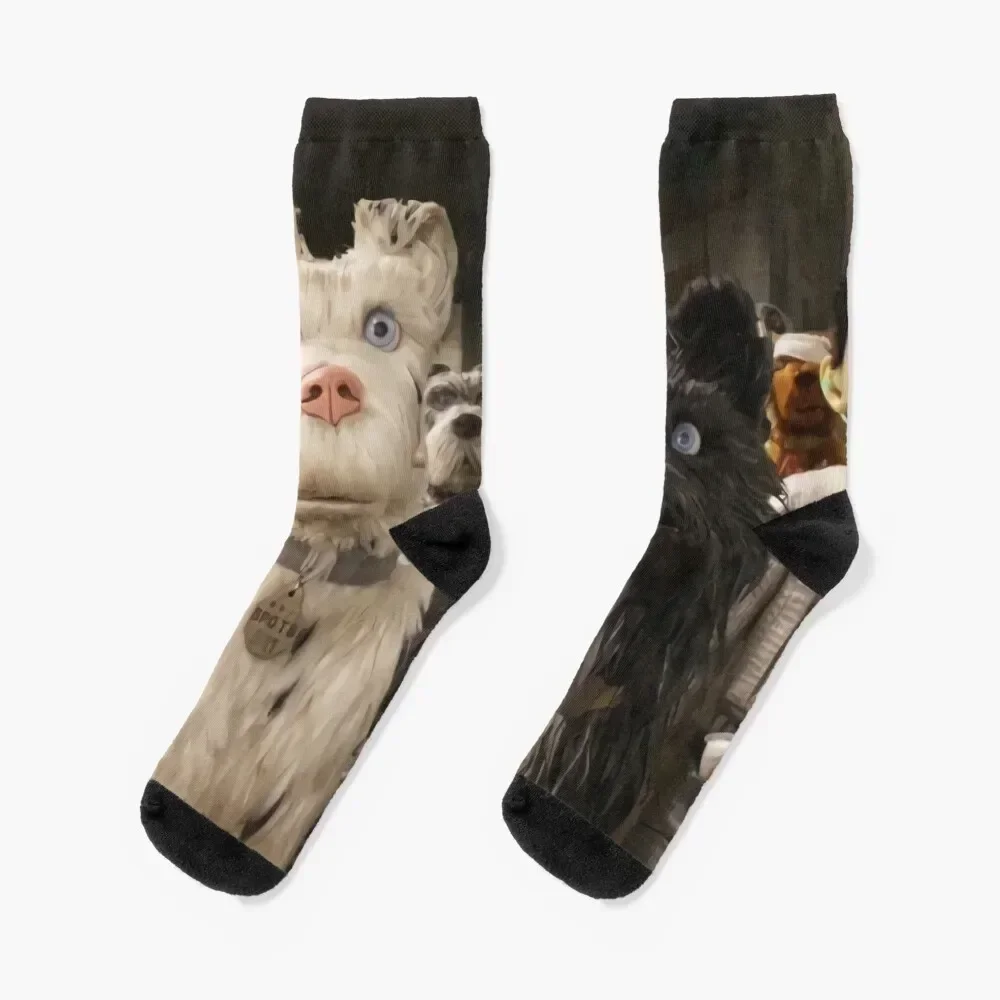 Shocked Expression Socks Men's basketball Thermal man winter Socks Man Women's