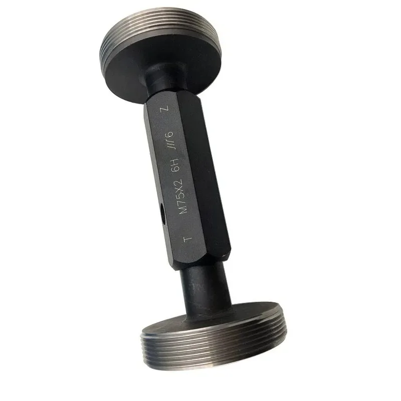 Thread Plug Gauge M68 M70 M72 M76 M80 M85x6/4/3/2/1.5/1/0.75， Go Nogo Gages T Z Gauges Tool