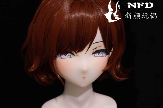 Kigurumi Higuchi Yenka NFD full head with lock cosplay head shell props costume anime game